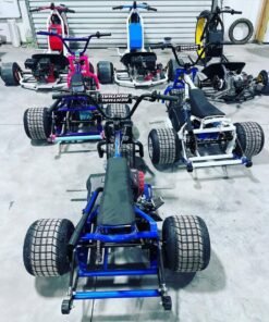 Alternative view of 3 Fully Build Trikes