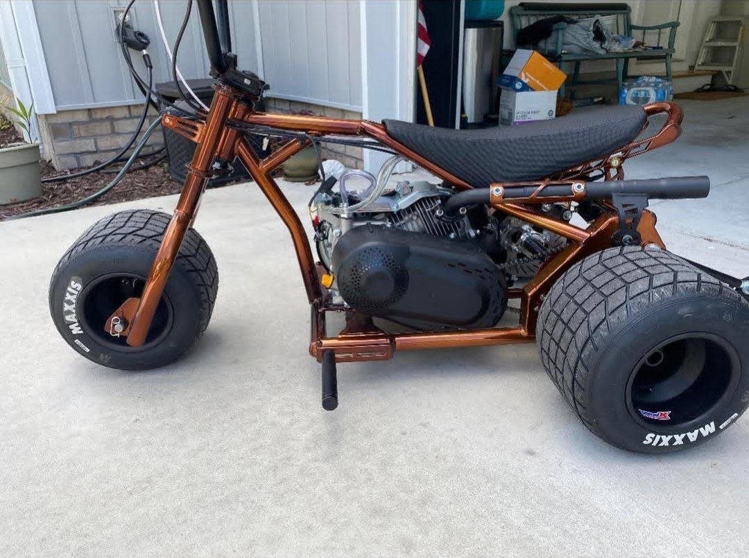Blinking Copper Trike